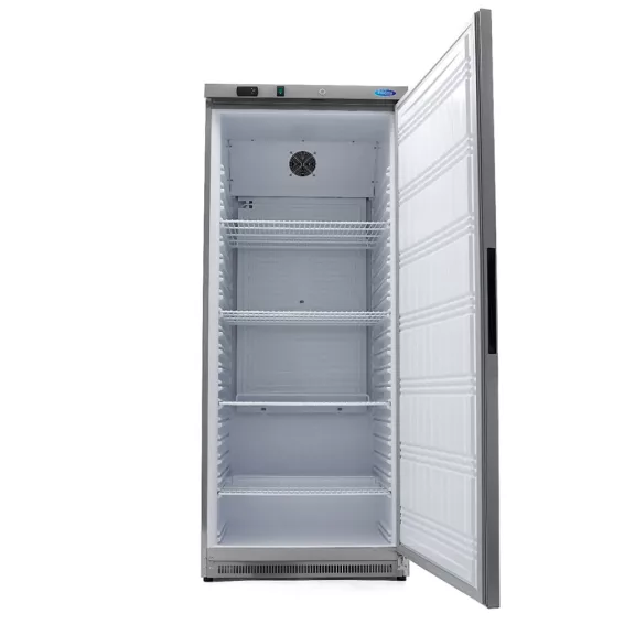 Maxima Hűtőszekrény - 600L - 4 állítható polc - Rozsdamentes Acél – 09405028