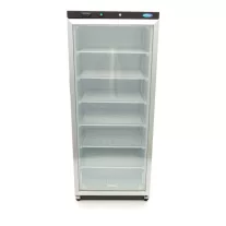 Maxima Fagyasztószekrény - 600L - Fekete - Üvegajtóval – 09405033