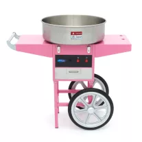Maxima Vattacukor készítő gép - ø 52cm - Rózsaszín - Kosárral – 09506002