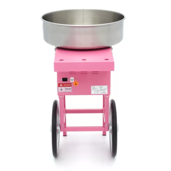 Maxima Vattacukor készítő gép - ø 52cm - Rózsaszín - Kosárral – 09506002 Maxima Vattacukor készítő gép - ø 52cm - Rózsaszín - Kosárral – 09506002