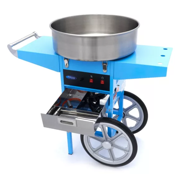 Maxima Vattacukor készítő gép - ø 52cm - Kék - Kosárral – 09506003 Maxima Vattacukor készítő gép - ø 52cm - Kék - Kosárral – 09506003