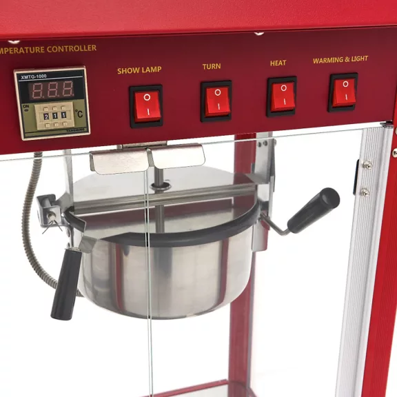 Maxima Popcorn gép - 150gr - melegítő vitrinnel – 09506006 Maxima Popcorn gép - 150gr - melegítő vitrinnel – 09506006