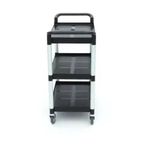Maxima Zsúrkocsi - 3 műanyag polc - 86,5 x 42,5 cm – 09507001
