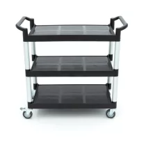 Maxima Zsúrkocsi - 3 műanyag polc - 103 x 50,5 cm – 09507002