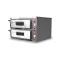 Ferrara Professional elektromos pizzakemence, 2 aknás, 4+4 pizzás – 11010000007