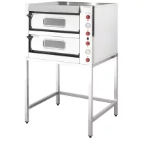 Ferrara Prémium elektromos pizzakemence, 2 aknás, 4+4 pizzás – 11010000019