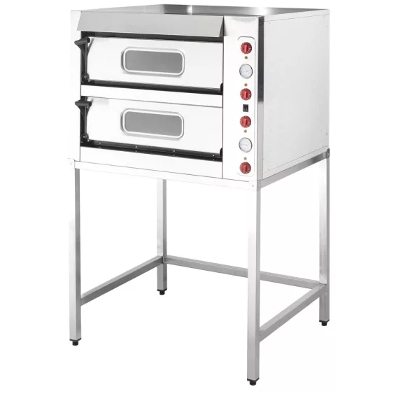 Ferrara Prémium elektromos pizzakemence, 2 aknás, 4+4 pizzás – 11010000019