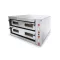 Ferrara XL6+6 PLUS elektromos pizzakemence, 2 aknás, 6+6 pizzás – 11010000021