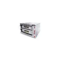 Ferrara Prémium elektromos pizzakemence, 2 aknás, 6+6 pizzás, körben samottos – 11010000022