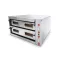 Ferrara XL6+6 elektromos pizzakemence, 2 aknás, 6+6 pizzás, széles kivitel, körben samottos – 11010000052