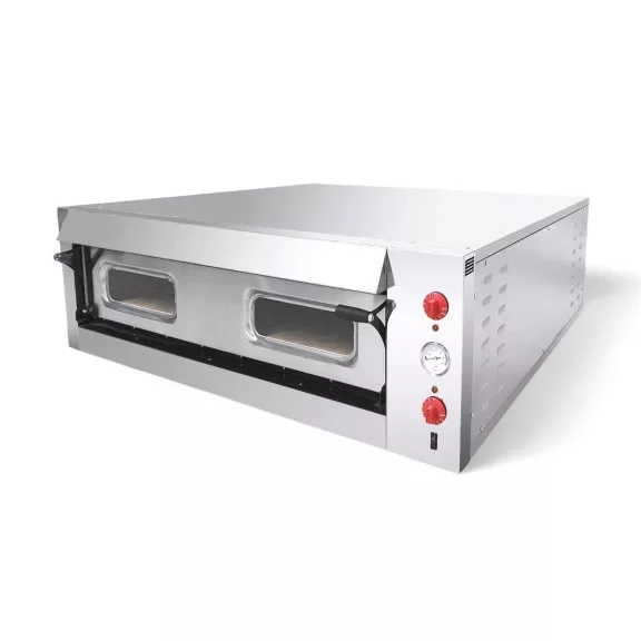 Ferrara XL6 elektromos pizzakemence, 1 aknás, 6 pizzás, széles kivitel, körben samottos – 11010000064