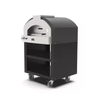 Ferrara Quick 2 gázüzemű pizzakemence, 2 × 33 cm-es pizzához, alépítménnyel – 11010000079