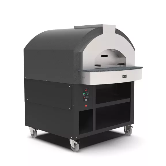Ferrara Quick 6 gázüzemű pizzakemence, 6 × 33 cm-es pizzához, alépítménnyel – 11010000085 Ferrara Quick 6 gázüzemű pizzakemence, 6 × 33 cm-es pizzához, alépítménnyel – 11010000085