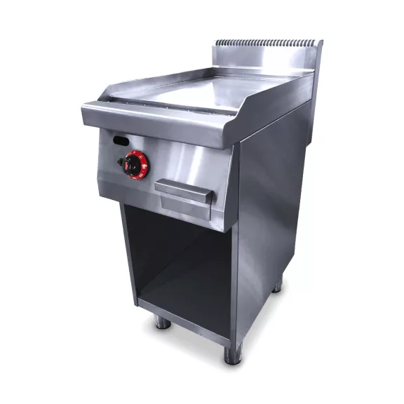 Ferrara Professional ipari gázüzemű álló rostlap, 40 cm, 700 mm mélység, főzősorba – 12000000013