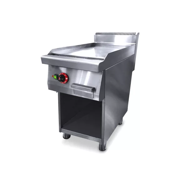 Ferrara Professional ipari elektromos álló rostlap, 40 cm, 700 mm mélység, főzősorba – 12000000016