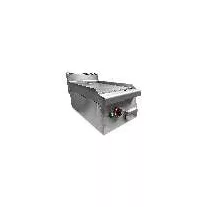 Ferrara Professional ipari elektromos asztali rostlap, 40 cm, 700 mm mélység, főzősorba – 12000001001