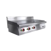 Ferrara Professional ipari elektromos asztali rostlap, 120 cm, 700 mm mélység, főzősorba – 12000001003