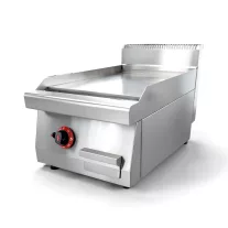 Ferrara Professional ipari gázüzemű asztali rostlap, 40 cm, 700 mm mélység, főzősorba – 12000002001