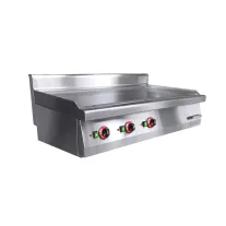 Ferrara Professional ipari gázüzemű asztali rostlap, 120 cm, 700 mm mélység, főzősorba – 12000002003