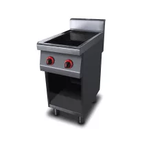 Ferrara Professional ipari álló indukciós tűzhely, 2 főzőzónás, 2 × 3,5 kW, 700-as főzősorba – 12000102007