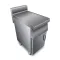 Ferrara Professional 700-as neutrális munkapult, 400 mm, álló, ajtóval, fiókkal – 12000500004