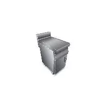 Ferrara Professional 700-as neutrális munkapult, 400 mm, álló, ajtóval, fiókkal – 12000500004
