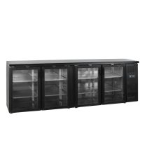  Bárhűtő italhűtő – üvegajtós TEFCOLD 630 / 605 Liter