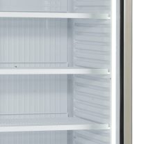 Üvegajtós hűtő – italhűtő  TEFCOLD 469 / 301 Liter