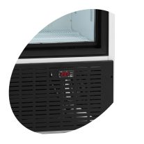 Üvegajtós hűtő – italhűtő  TEFCOLD 730 / 540 Liter
