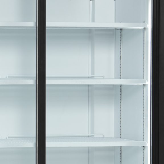 Üvegajtós hűtő – italhűtő  TEFCOLD 967 / 645 Liter