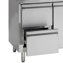 Hűtött munkaasztal GN1/1 - TEFCOLD 282 / 272 Liter
