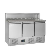  Hűtött munkaasztal - Pizzériáknak - GN1/1 TEFCOLD 400 / 368 Liter