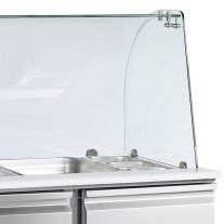   Hűtött munkaasztal GN1/1 -Salátás TEFCOLD 270 / 240 Liter