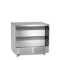   Hűtött munkaasztal - Alacsony magasságú TEFCOLD 179 / 102 Liter