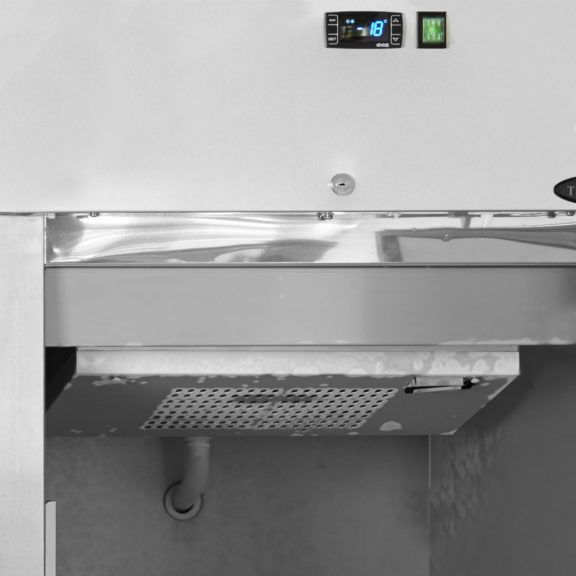 ipari rozsdamentes fagyasztó GN2/1 TEFCOLD 1166 / 1056 Liter