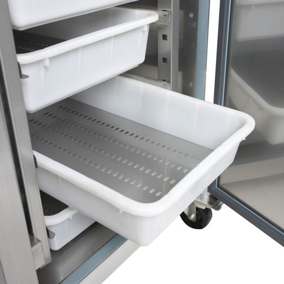 rozsdamentes Ipari hűtő - Halas TEFCOLD 560 / 507 Liter