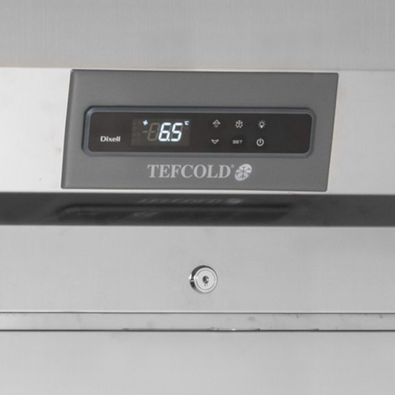 rozsdamentes Ipari hűtő GN 2/1 TEFCOLD 520 / 484 Liter
