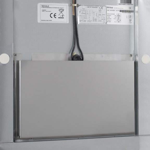 ipari rozsdamentes fagyasztó TEFCOLD 466 / 429 Liter