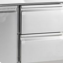   Hűtött munkaasztal - Pizzériáknak GN 1/1 - TEFCOLD 400 / 368 Liter