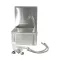 Kézmosó fali térdkapcsolóval és magas hátlappal komplett csapszettel