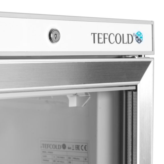 Üvegajtós fagyasztó - TEFCOLD 400 / 340 Liter