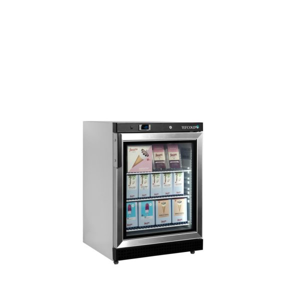 Üvegajtós fagyasztó - TEFCOLD 200 / 120 Liter