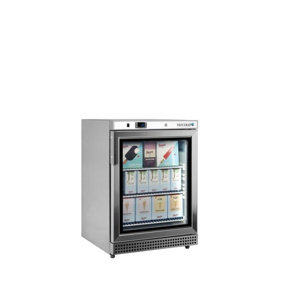 Üvegajtós fagyasztó - TEFCOLD 200 / 120 Liter