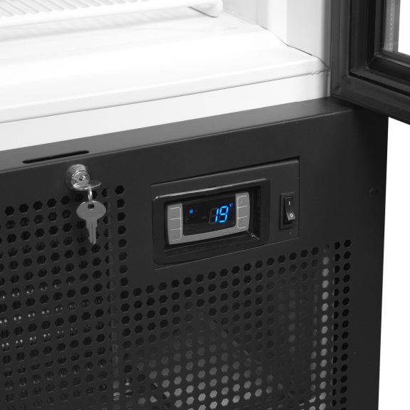 üvegajtós hűtő – italhűtő TEFCOLD 936 / 652 Liter