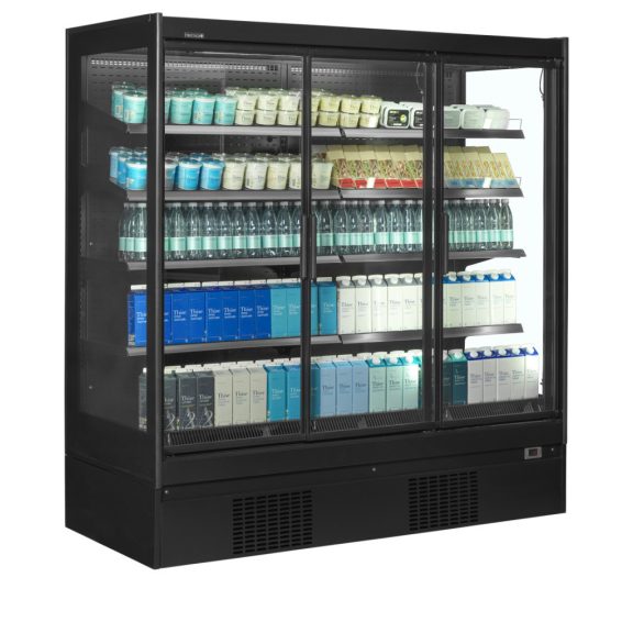 Üvegajtós hűtő Szupermarket  TEFCOLD 1350 / 1160 Liter