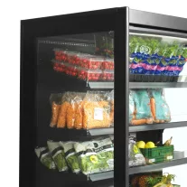Tefcold Üvegajtós hűtő faliregál - 1350 / 1160 Literes – 38475