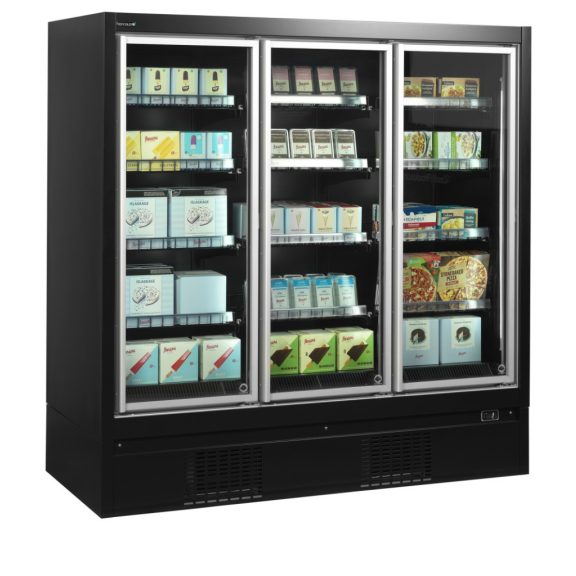 SzuperMarket Üvegajtós fagyasztó -  TEFCOLD 1350 / 1270 Liter