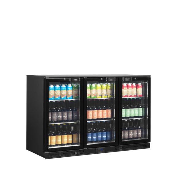 bárhűtő italhűtő – üvegajtós TEFCOLD 300 / 278 Liter