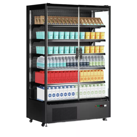 Tefcold Üvegajtós italhűtő faliregál - 1292 / 764 Literes – 47447