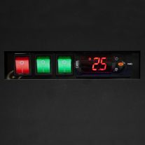   üvegajtós hűtő – italhűtő - Szupermarket TEFCOLD 1292 / 764 Liter